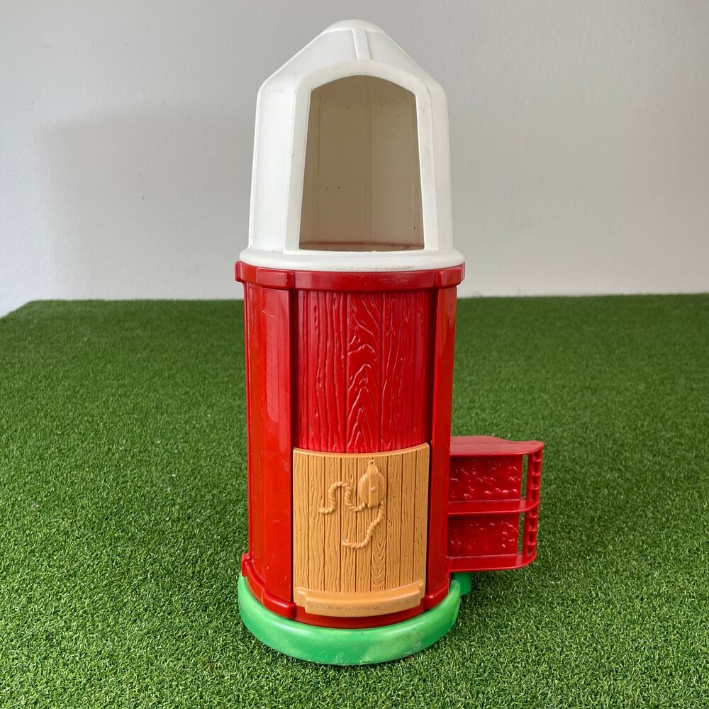Vintage Fisher Price Little People Animal Sounds Farm Playset Tower Only